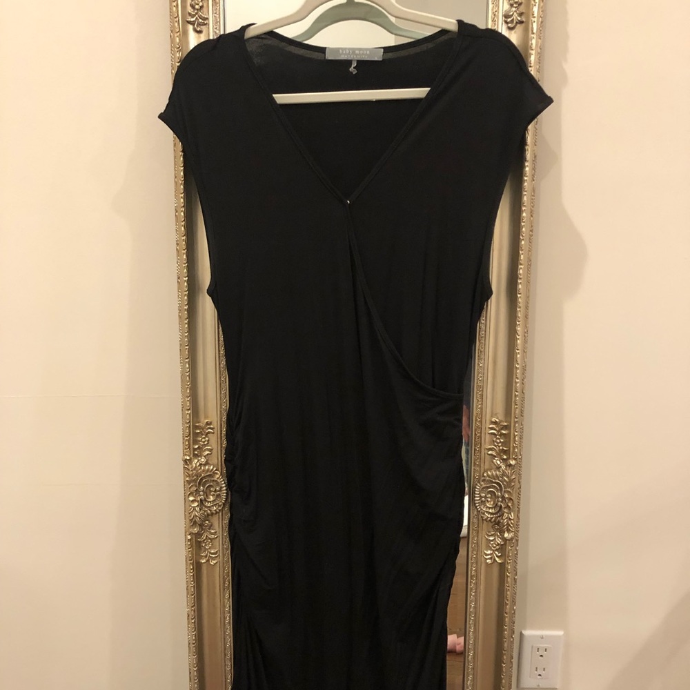 MATERNITY | Stitch Fix Stretchy Black Dress